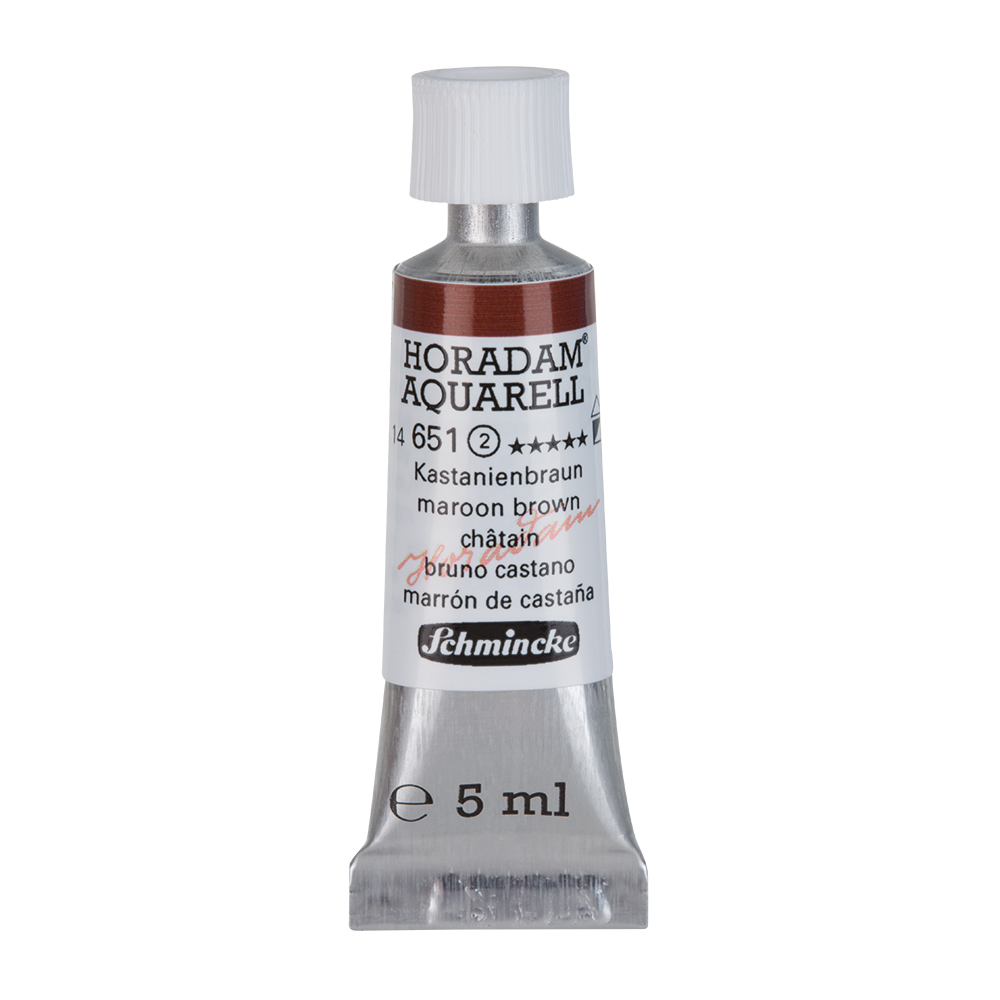 Schmincke Horadam Aquarel 651 Maroon Brown S2 5ml Arts And Crafts