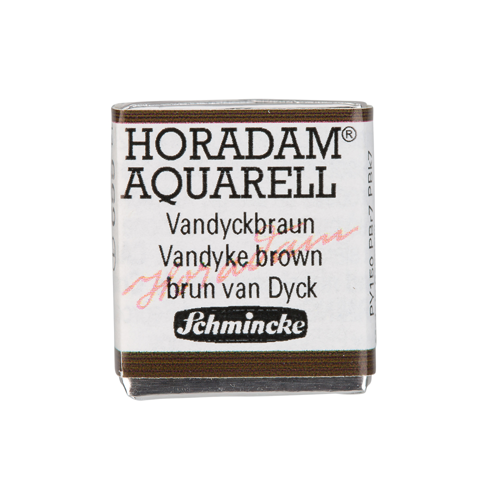 Schmincke Horadam Aquarel Vandyke Brown S Half Napje Arts