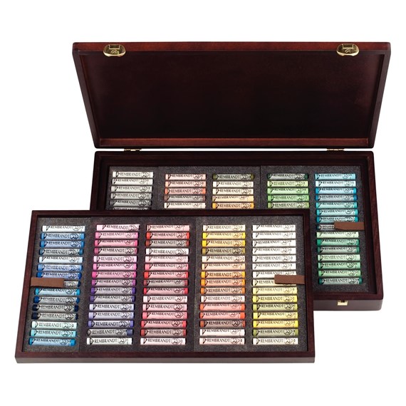 Rembrandt Soft Pastel Set Hele Pastels In Luxe Houten Kist