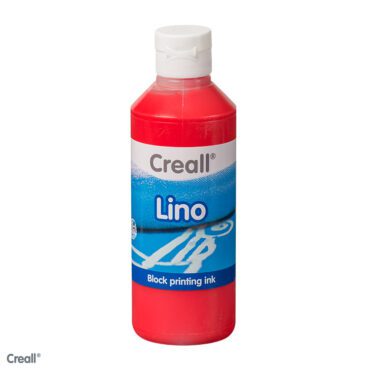 Creall Lino Blockprint Waterbasis 250ml - 003 Lichtrood