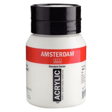Amsterdam Standard pot 500ml - 104 Zinkwit