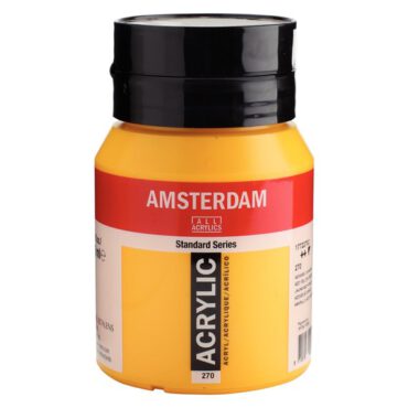 Amsterdam Standard pot 500ml - 270 Azogeel Donker