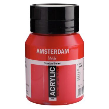 Amsterdam Standard pot 500ml - 318 Karmijn