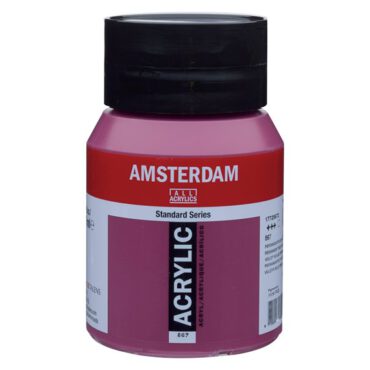 Amsterdam Standard pot 500ml - 567 Permanentroodviolet