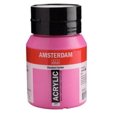 Amsterdam Standard pot 500ml - 577 Permanentroodviolet Licht