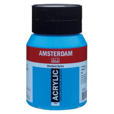 Amsterdam Standard pot 500ml - 582 Mangaanblauw Phtalo