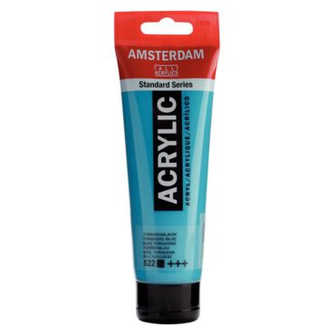 Amsterdam Standard tube 120ml - 522 Turkooisblauw