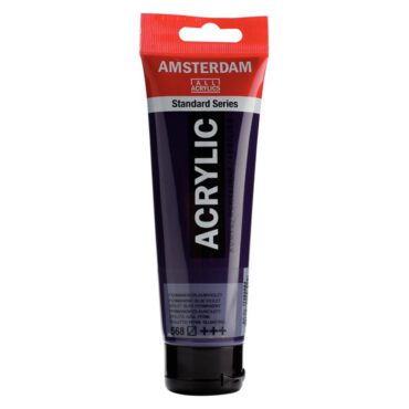 Amsterdam Standard tube 120ml - 568 Permanentblauwviolet