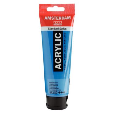 Amsterdam Standard tube 120ml - 572 Primaircyaan