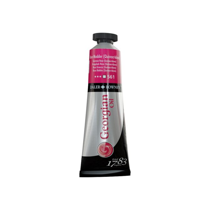 DR Georgian olieverf tube 38ml - 561 Rose Madder (Quinacridone)