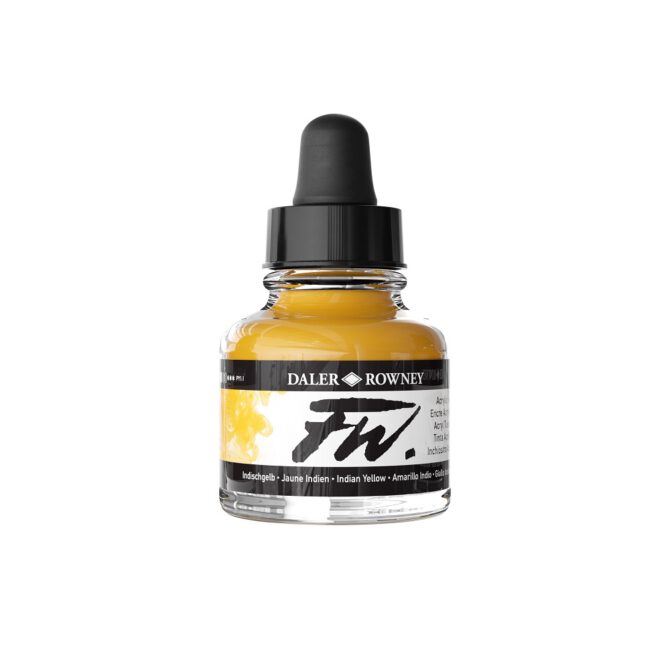 FW Artist Acrylinkt 29,5ml - no.643 Indian yellow