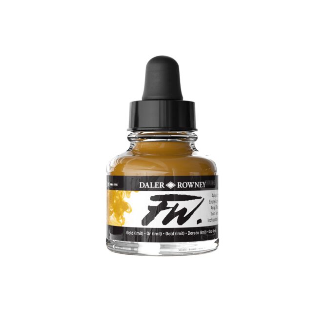 FW Artist Acrylinkt 29,5ml - no.701 Gold