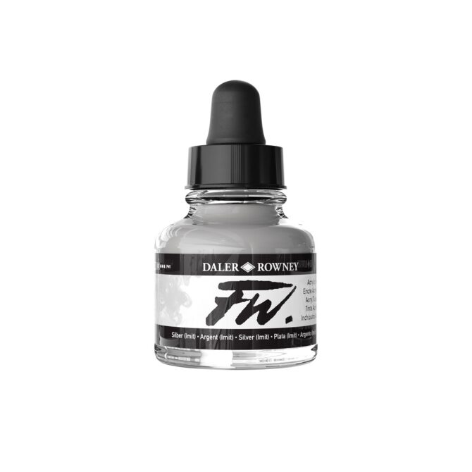 FW Artist Acrylinkt 29,5ml - no.702 Silver