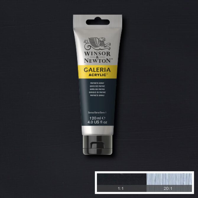 Galeria acrylverf Tube 120 ml - no.465 Paynes Grey