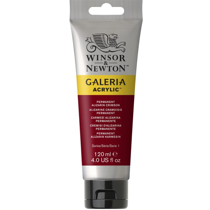 Galeria acrylverf Tube 120 ml - no.466 Permanent Alizarin Crimson