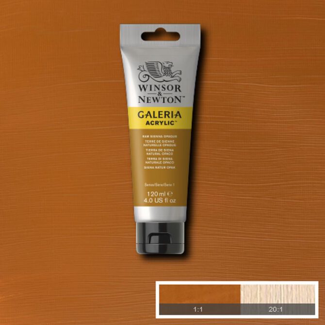 Galeria acrylverf Tube 120 ml - no.553 Raw Sienna Opaque