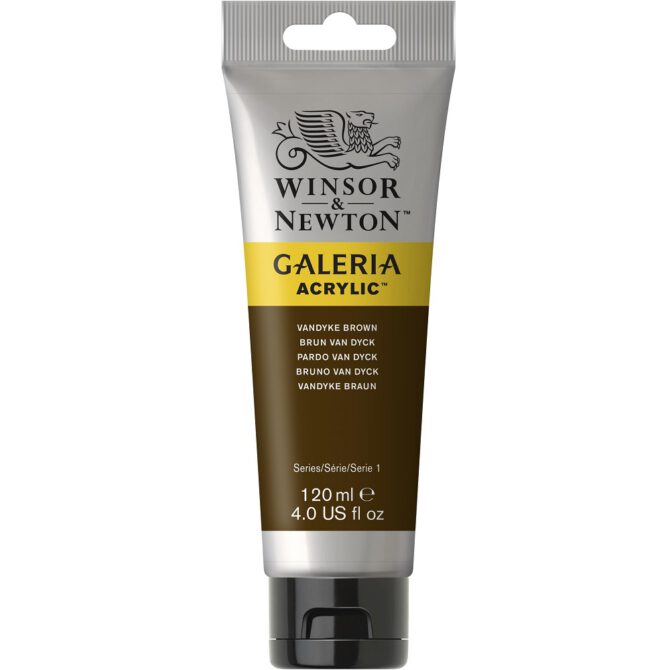 Galeria acrylverf Tube 120 ml - no.676 Vandyke Brown