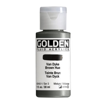Golden Fluid Acrylics 30ml - 2442 Van Dyke Brown Hue (s3)
