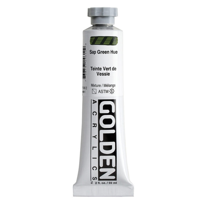 Golden Heavy Body Acrylics tube 59ml - 1461 Sap Green Hue (s4)