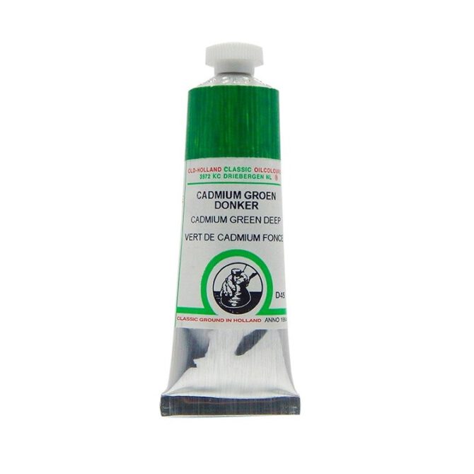 Old Holland Classic olieverf tube 40ml - D45 Cadmium Green Deep