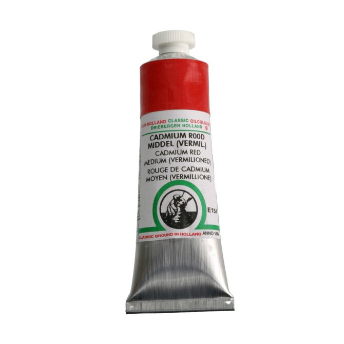 Old Holland Classic olieverf tube 40ml - E154 Cadmium Red Medium (Vermilioned)