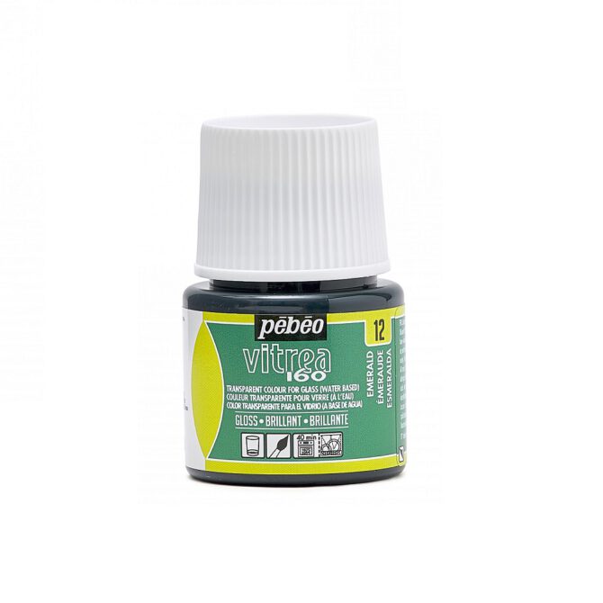 Pebeo Vitrea glasverf 45ml GLOSS - 12 Emerald