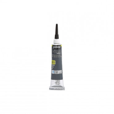 Pebeo Vitrea Outliner tube 20ml - Pewter