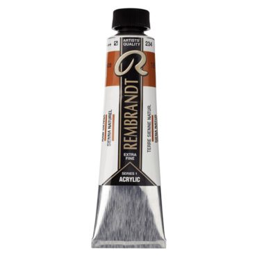 Rembrandt Acrylverf tube 40ml - no.234 sienna naturel