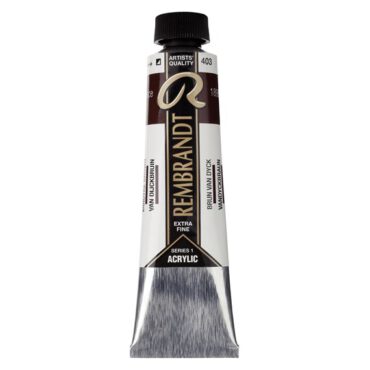 Rembrandt Acrylverf tube 40ml - no.403 vandijck bruin