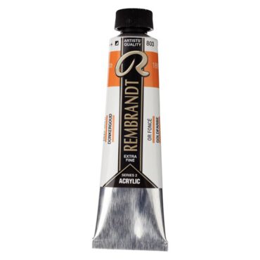 Rembrandt Acrylverf tube 40ml - no.803 donkergoud