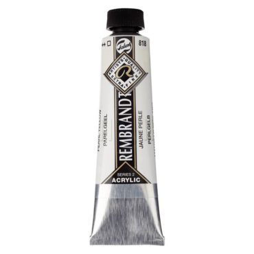 Rembrandt Acrylverf tube 40ml - no.818 parelgeel