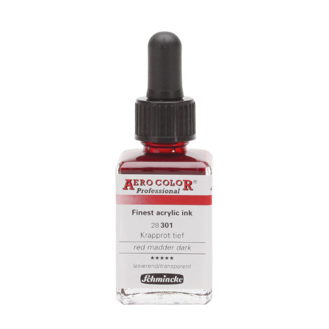 Schmincke Aero Color Professional 28ml - 301 Red Madder Dark