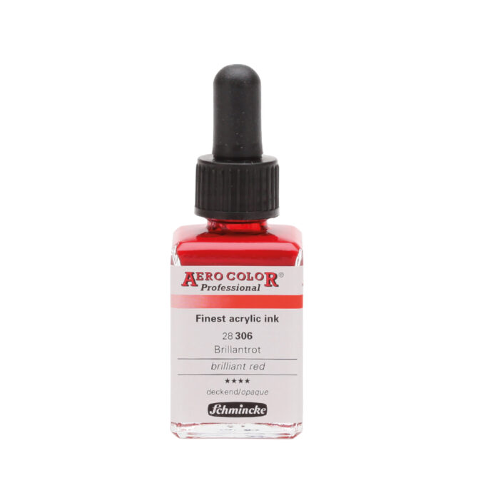 Schmincke Aero Color Professional 28ml - 306 Brilliant Red