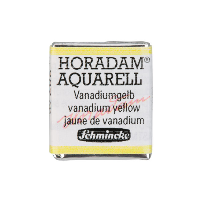 Schmincke Horadam Aquarel 1/2 napje - 207 Vanadium Yellow (s4)