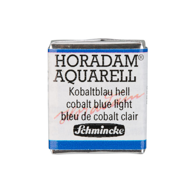 Schmincke Horadam Aquarel 1/2 napje - 487 Cobalt Blue Light (s4)