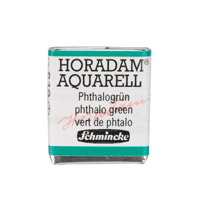 Schmincke Horadam Aquarel 1/2 napje - 519 Phthalo Green (s1)