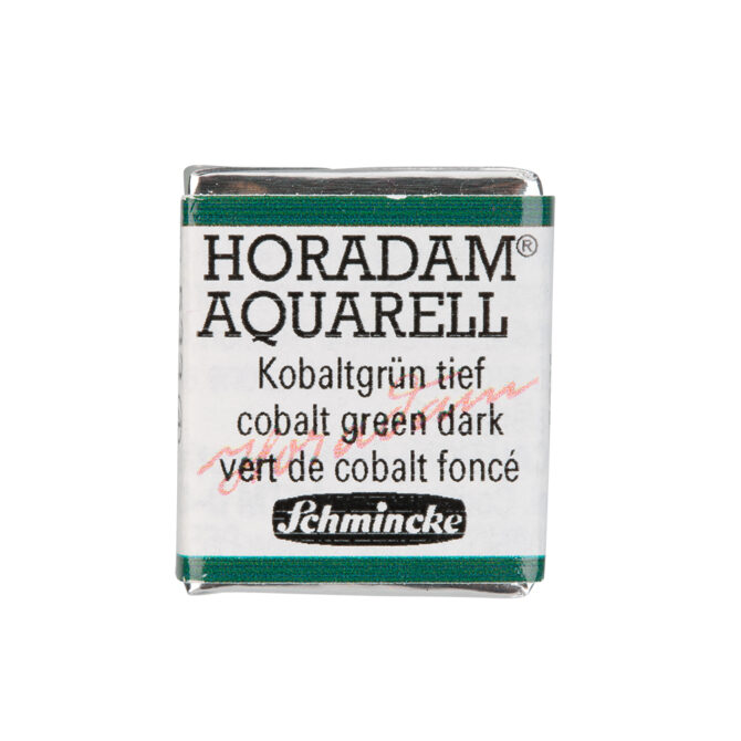 Schmincke Horadam Aquarel 1/2 napje - 533 Cobalt Green Dark (s4)