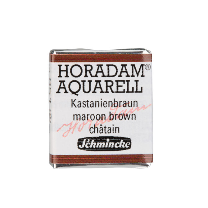 Schmincke Horadam Aquarel 1/2 napje - 651 Maroon Brown (s2)