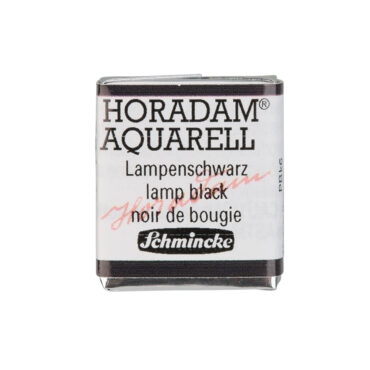 Schmincke Horadam Aquarel 1/2 napje - 781 Lamp Black (s1)