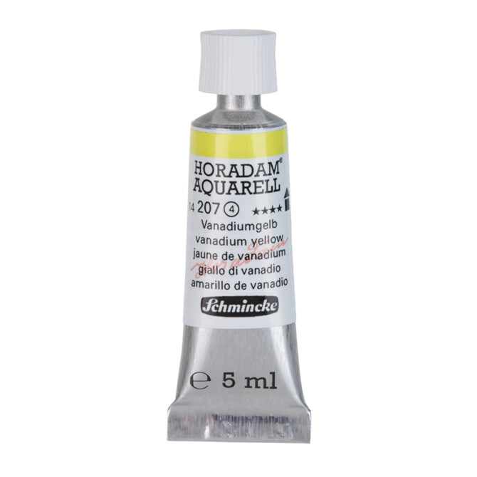 Schmincke Horadam Aquarel tube 5ml - 207 Vanadium Yellow (s4)