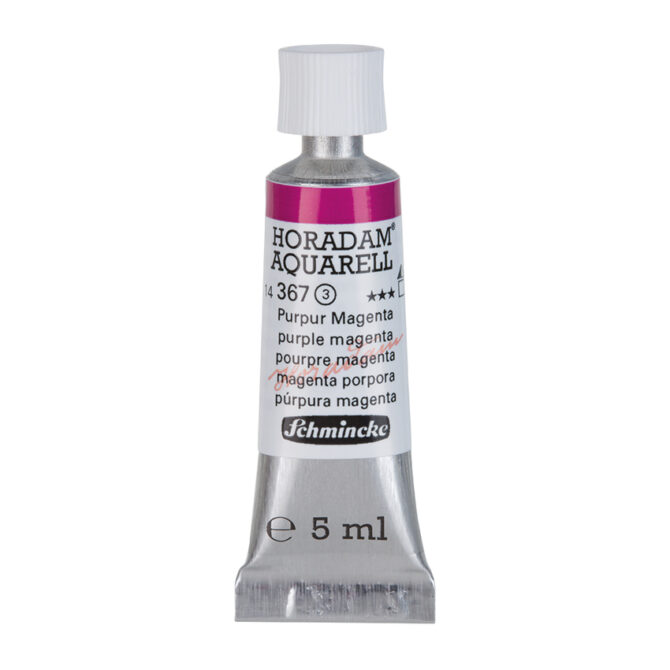 Schmincke Horadam Aquarel tube 5ml - 367 Purple Magenta (s3)