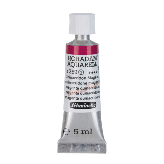 Schmincke Horadam Aquarel tube 5ml - 369 Quinacridone Magenta (s2)