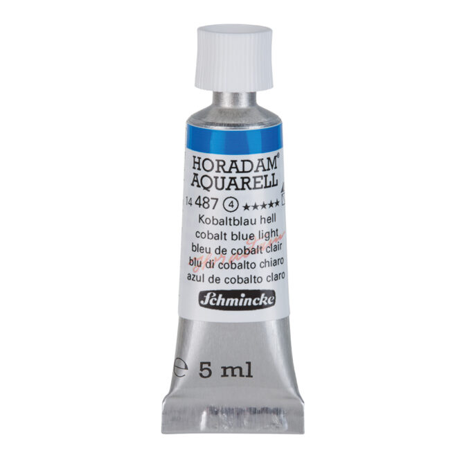 Schmincke Horadam Aquarel tube 5ml - 487 Cobalt Blue Light (s4)