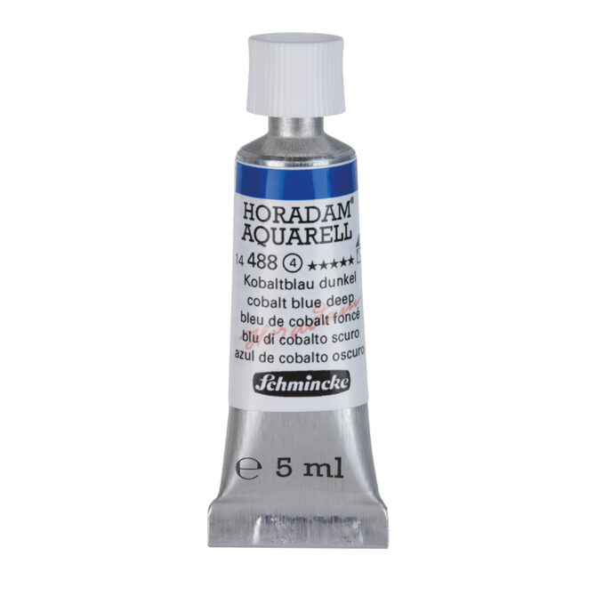 Schmincke Horadam Aquarel tube 5ml - 488 Cobalt Blue Deep (s4)