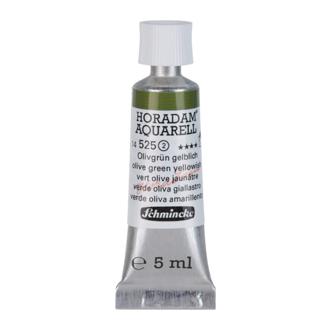 Schmincke Horadam Aquarel tube 5ml - 525 Olive Green Yellowish (s2)