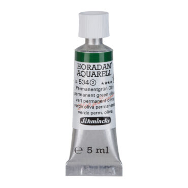 Schmincke Horadam Aquarel tube 5ml - 534 Permanent Green Olive (s2)