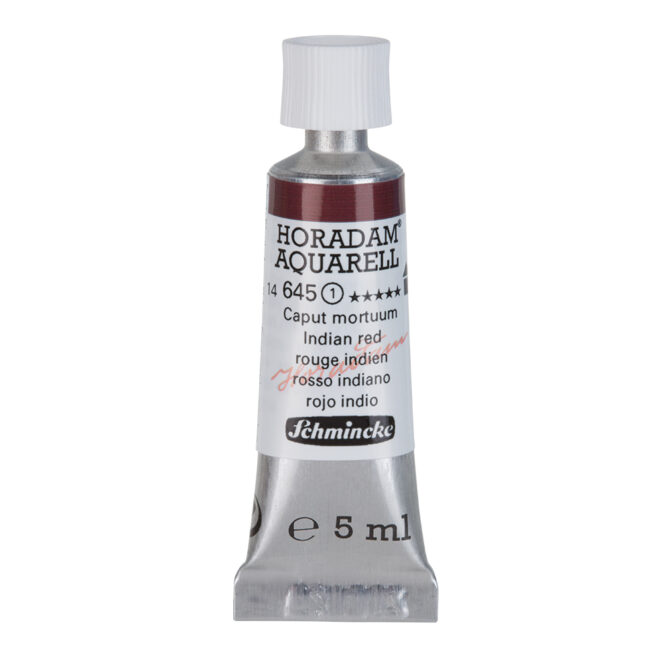 Schmincke Horadam Aquarel tube 5ml - 645 Indian Red (s1)