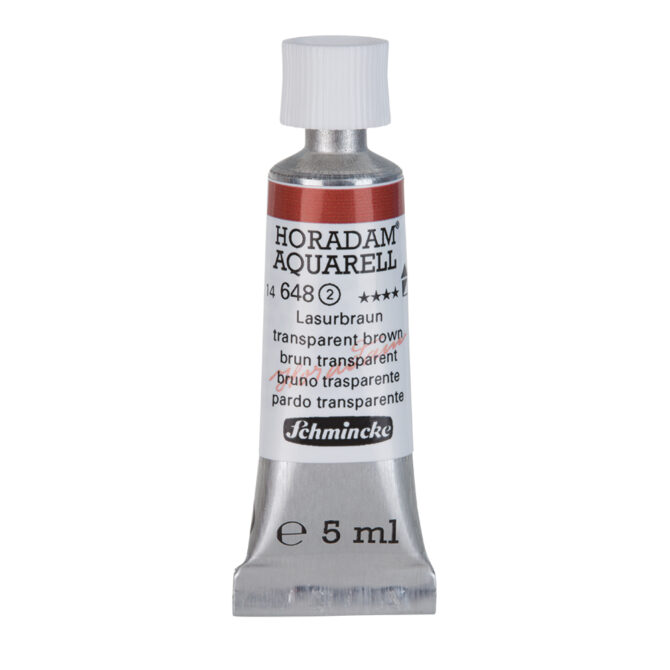 Schmincke Horadam Aquarel tube 5ml - 648 Transparent Brown (s2)