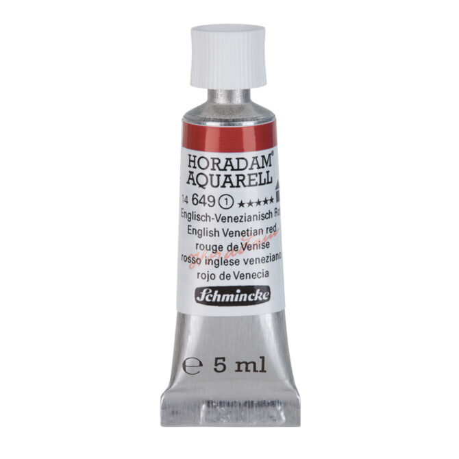 Schmincke Horadam Aquarel tube 5ml - 649 English Venetian Red (s1)