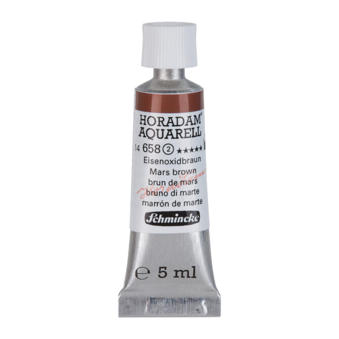 Schmincke Horadam Aquarel tube 5ml - 658 Mars Brown (s2)